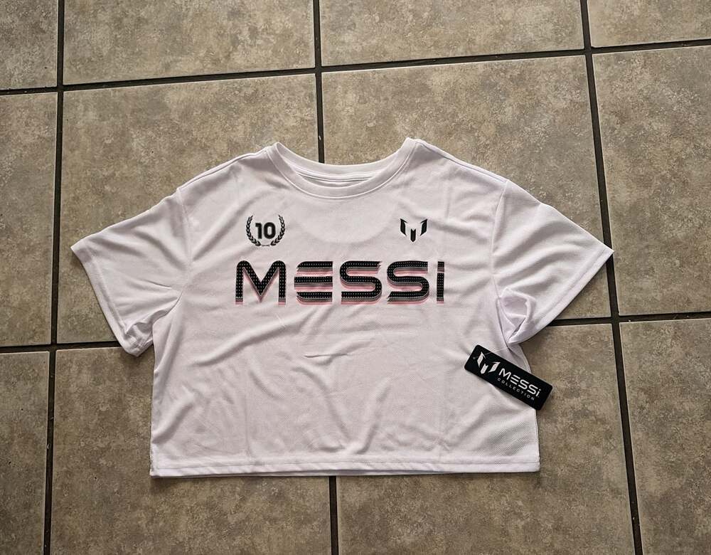 White Crop Top - Branded Women's Tee
